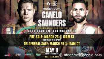 20K tickets sold on day one for Canelo vs. Saunders