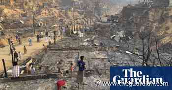 Hundreds of people missing after Rohingya refugee camp fire