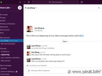 Slack Connect DMs are generally available