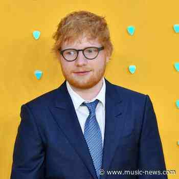 Ed Sheeran tearful as he performs new song at pal Michael Gudinski's state memorial
