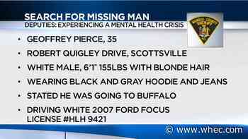 Deputies searching for missing Scottsville man