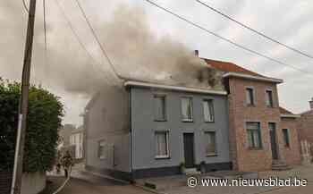 Huis onbewoonbaar na dakbrand (Gingelom) - Het Nieuwsblad