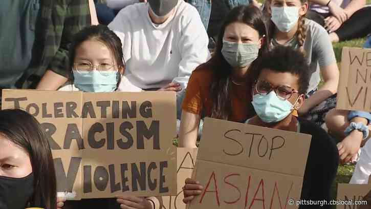 More Than 100 Rally In Pittsburgh To Protest Violence Against Asian Americans