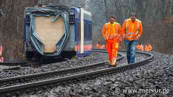 Elf Tage nach Zugunglück in Bad Aibling wieder Fahrbetrieb - Merkur.de