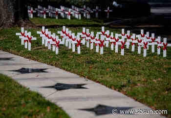Field of crosses in Rialto honors coronavirus victims, survivors - San Bernardino County Sun
