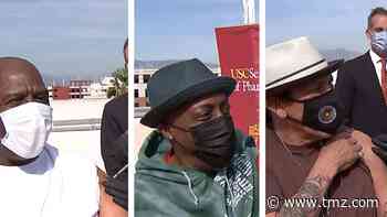 Magic Johnson, Danny Trejo, Arsenio Hall Get COVID-19 Vaccine