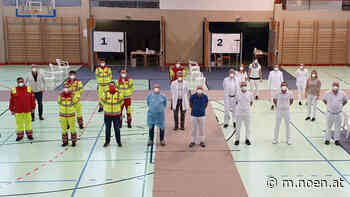 Erste Impfstraße im Bezirk Neunkirchen ist in Betrieb - NÖN.at