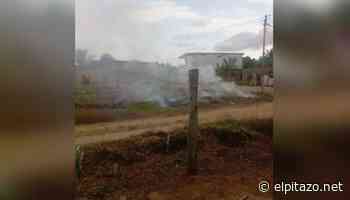 Habitantes de tres sectores en Clarines denuncian la quema constante de basura - El Pitazo