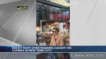 NYC woman goes on racist rant after bakery employee asks her to wear mask