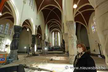O.L.V. van Gedurige Bijstandskerk ingepakt voor renovatiewerken
