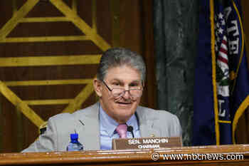 Manchin calls for 'enormous' infrastructure package paid for with new taxes