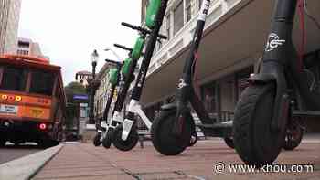 Houston City Council votes to ban electric-powered scooters on sidewalks downtown, other areas - KHOU.com