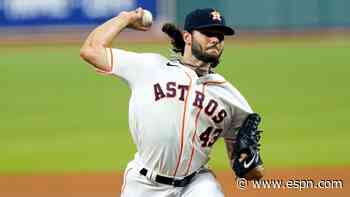 RHP Lance McCullers Jr. agrees to $85M extension with Houston Astros, sources say - ESPN
