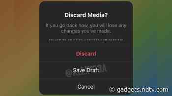 Instagram to Rollout New ‘Story Draft’ Feature Soon, Screenshots Leak Online