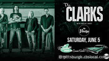 The Clarks Preparing For Live Performance At Starlight Drive-In