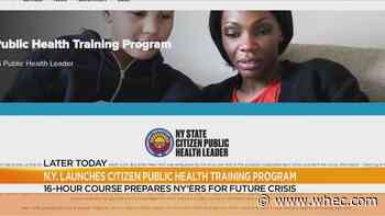 NY launches Citizen Public Health Training program