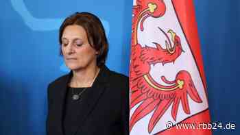 Ministerin Ernst verteidigt sich gegen Kritik an Krisen-Management - rbb24