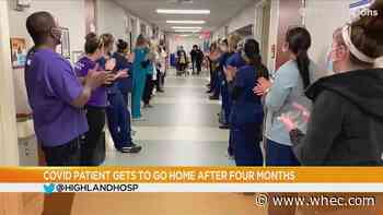 'God is good through this journey' Highland Hospital COVID patient heads home after four months
