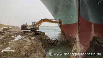Suezkanal: Containerschiff könnte Kanal noch Wochen blockieren