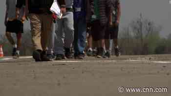 First images as WH allows media access to border facility