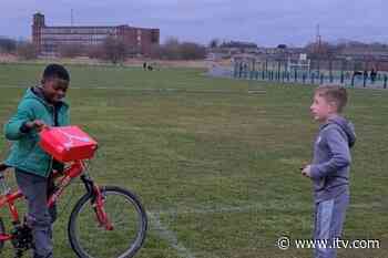 A schoolboy uses his savings in a wonderful gesture for a friend - ITV News