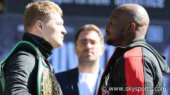 Whyte stares down Povetkin: He knows what's coming