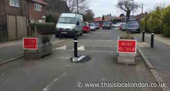 Modal filter repeatedly vandalised in Lewisham