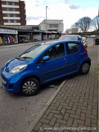 Police post photographs of 'ongoing problem' of poor parking in Burnley