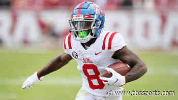 Elijah Moore 2021 NFL Draft profile: Fantasy football outlook, scouting report, 40-yard dash time, more