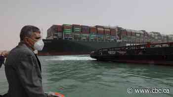 Ship still stuck in Suez Canal for 2 entire days now as backlog grows to 150 other ships