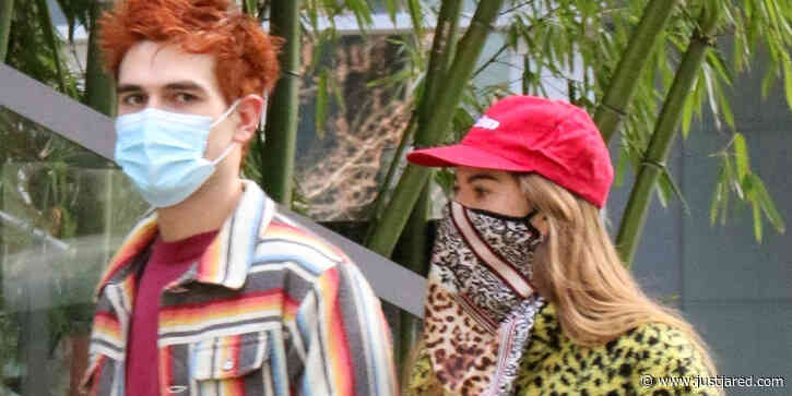 KJ Apa Reunites With Girlfriend Clara Berry in Canada