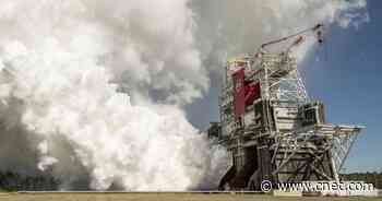 See the space view of NASA's dramatic moon rocket hot-fire test     - CNET