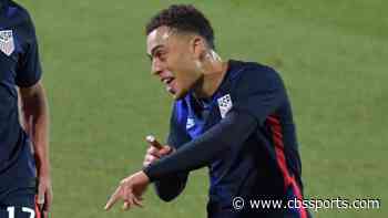 USMNT's Sergino Dest reacts after scoring 'really special' first international goal