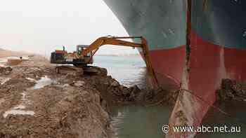 With hundreds of ships backed up, the Ever Given could block the Suez Canal for weeks