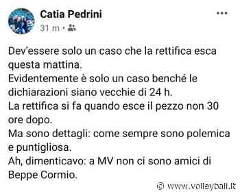 Modena: Polemiche social. La Presidente Pedrini contro Cormio e Civitanova - Volleyball.it