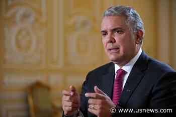 U.S. Should Help Countries Without COVID-19 Vaccines: Colombia's Duque Says