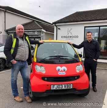 £11,500 raised for charity auction of Little Tikes smart car replica