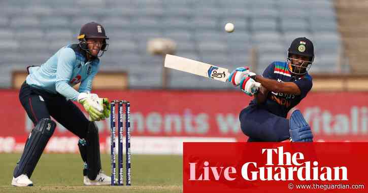 India v England: second one-day international –  live!