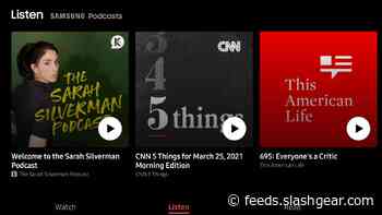 Samsung adds its own podcast player to Galaxy phones