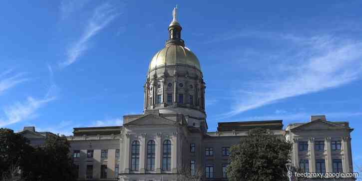 A Georgia lawmaker was charged with a felony while protesting Gov. Brian Kemp's signing of a new voter reform bill