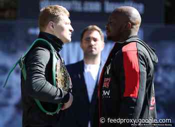 Live Stream: Povetkin vs Whyte II Weigh In