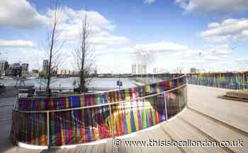 700m kaleidoscope artwork opens at Greenwich Peninsula