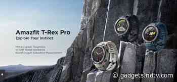 Amazfit T-Rex Pro With 18-Day Battery Life, Auto Workout Recognition Feature Launched in India
