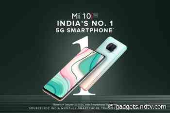 Mi 10i Becomes India’s Top 5G Phone in Terms of Shipments, Xiaomi Claims