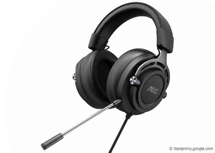 AOC GH200 and GH300 gaming headsets arrive in May 2021 from $53