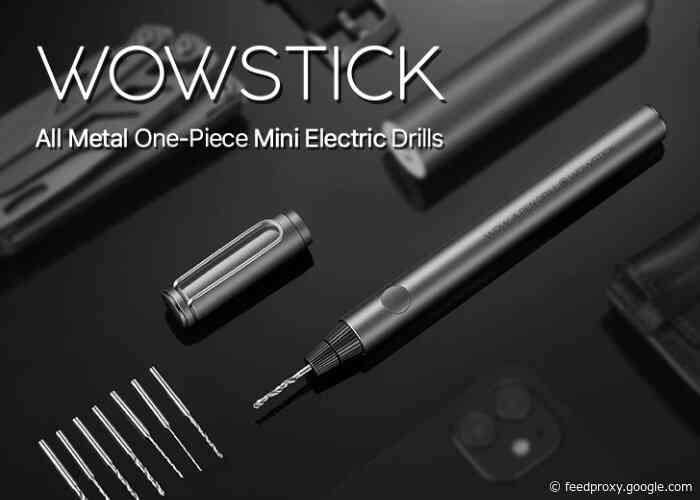 WOWSTICK miniature electric hand drill hits Kickstarter from $39