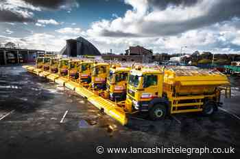Roads across East Lancashire to be gritted tonight