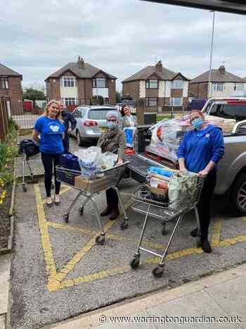 Community group receives donations from kind-hearted staff