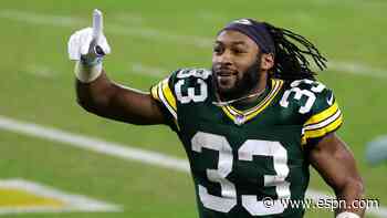 RB Jones glad his ride with Packers isn't over