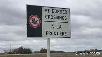 Travellers who don't declare cannabis at the border will soon face fines